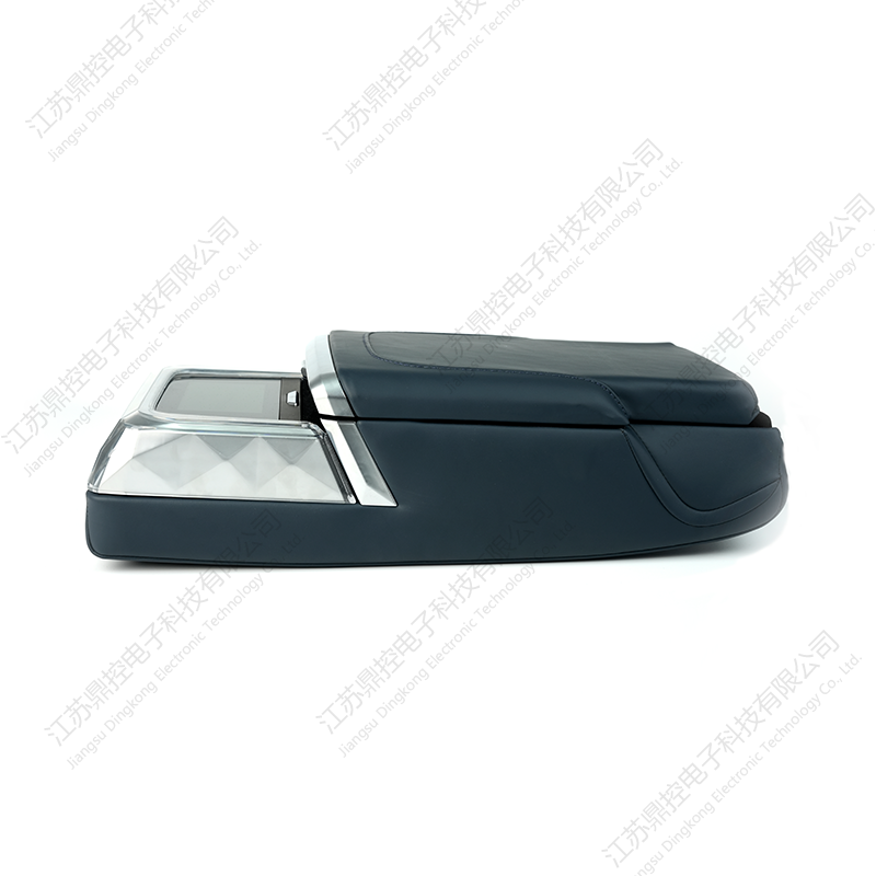 DK-33 Luxurious Car Armrest Box -  Partial Carved from Crystal