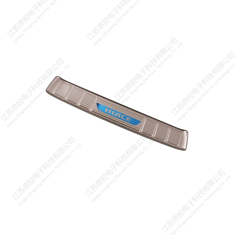 Toyota Hiace stainless steel rear guard plate decorative parts